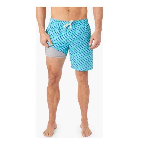 Fair Harbor Men’s XXL Mastros-Anchor Trunk Green Seabay Boardshorts NWT - Picture 7 of 7